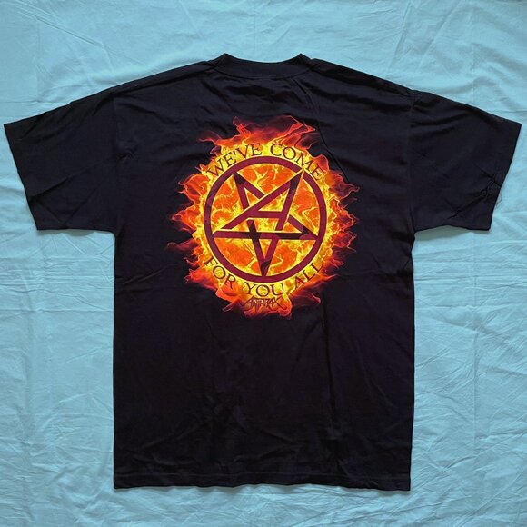 Vintage ANTHRAX "We've Come For You All" T-Shirt - Picture 2 of 9